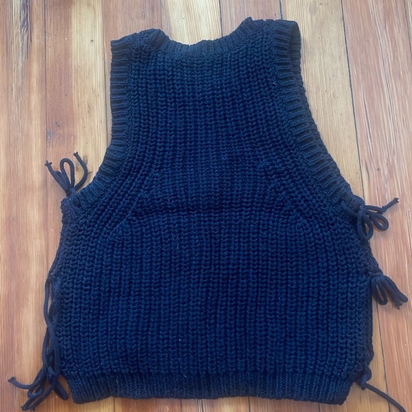 NWOT Splendid Bellamy Knit Tank - Black - Size Medium - Picture 5 of 6